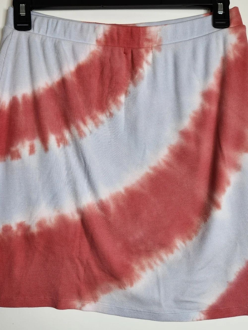 Sundry Umbrella Stripe Tie Dye Crewneck Tank Top Skort Womens XL Modal Vacation